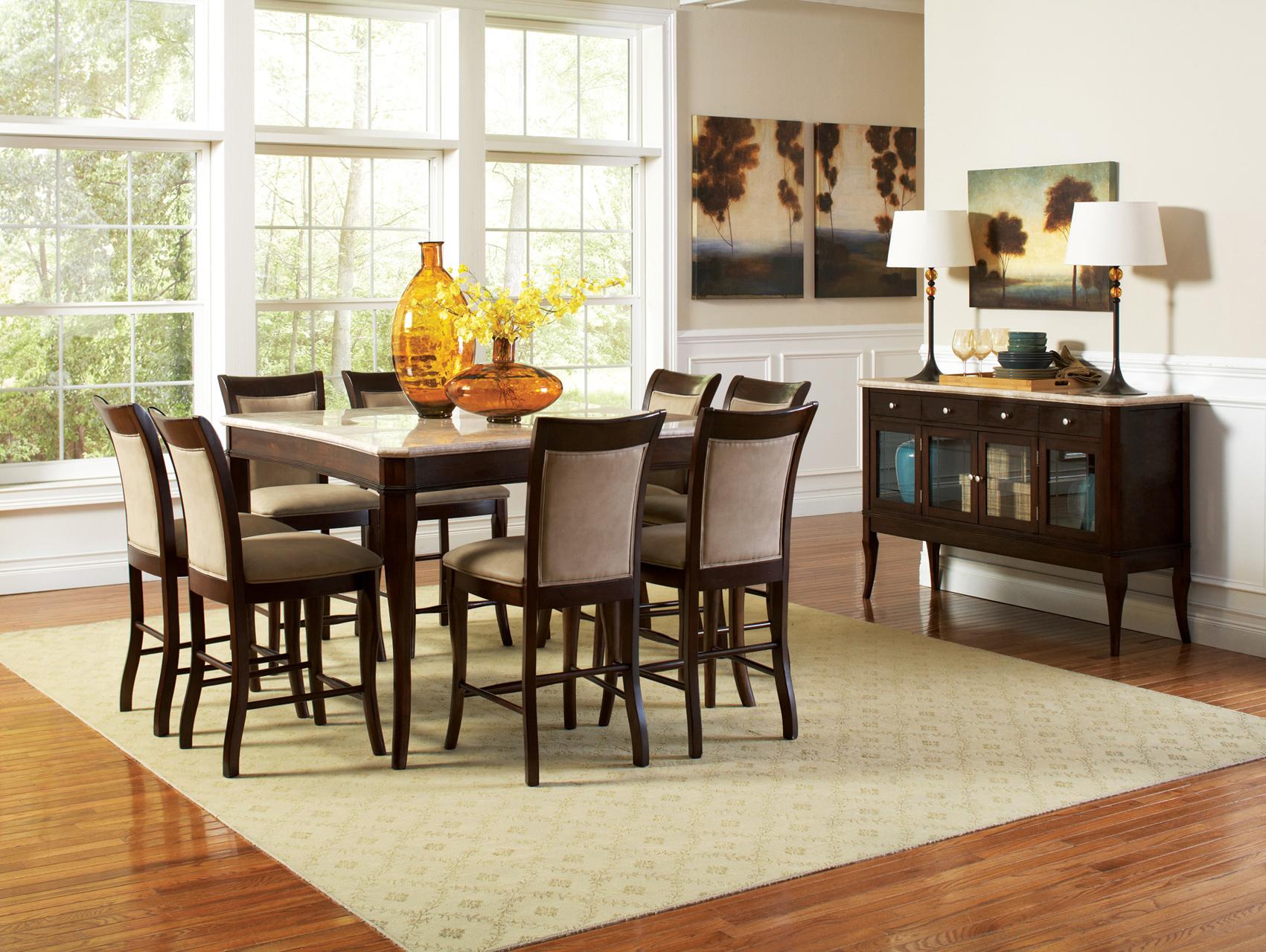 Steve silver marseille marble cheap top dining table